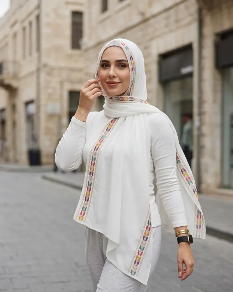 High-Quality AI Image for Modest Fashion Business in Jordan